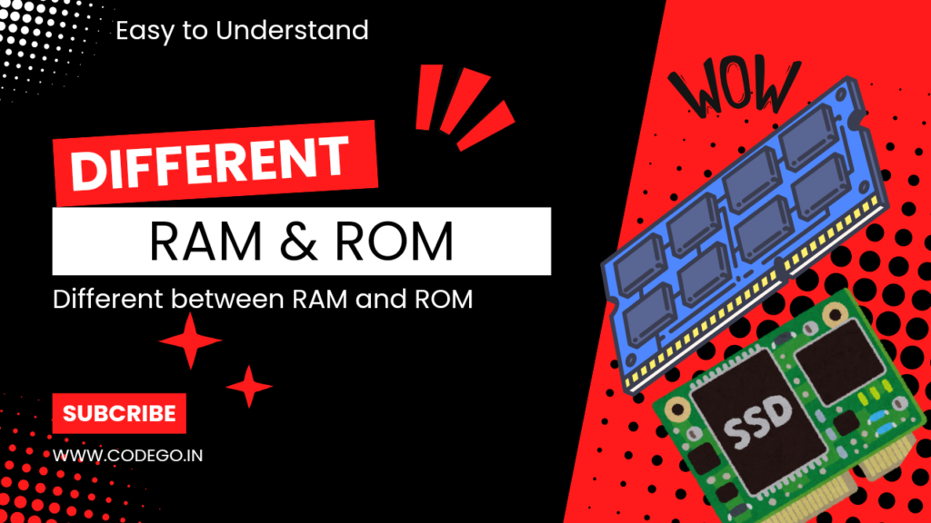 Ram vs rom