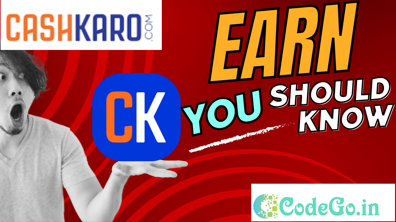How to earn from cashkaro
