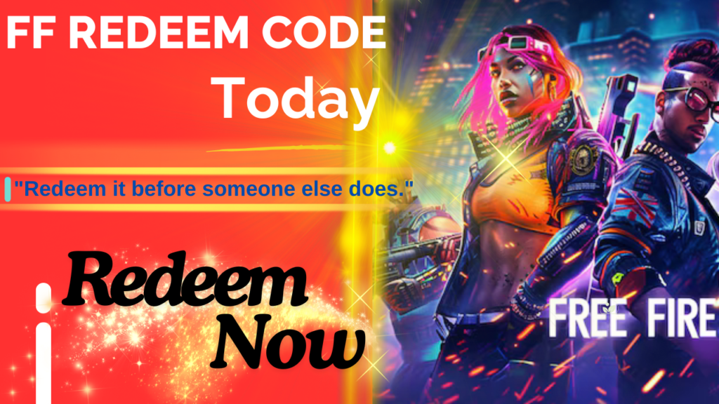 Garena free fire redeem code today